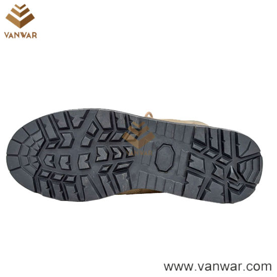Suede Cow Leather Canvas Military Desert Boots (WDB049)