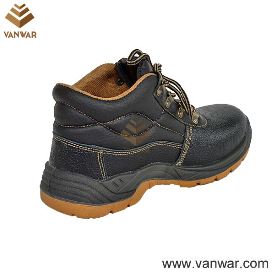 Comfortable Leather Military Working Safety Boots (WWB046)