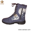 Cheap Price Suede Leather Military Camouflage Boots (CMB025)