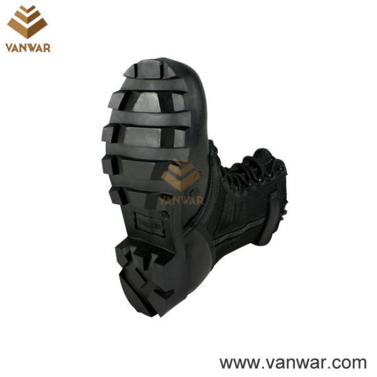 Anti-Slip Vietnam Military Jungle Boots of Black Color (WJB004)