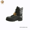 Top Layer Leather Unisex Military Combat Boots of Black with High Quality (WCB061)