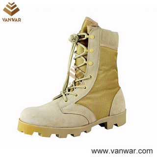 Athletic Cement Desert Military Boots with Speedhooks (WDB029)