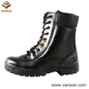 Black Athletic Military Combat Boots with Padded Collar (WCB033)