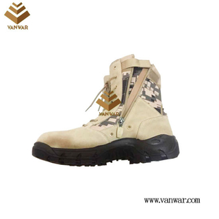 Zipper Military Desert Boots with High Quality (WDB057)