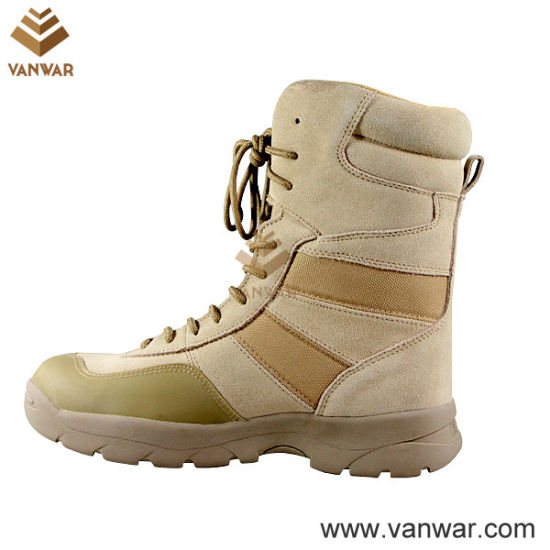 Middle East Hot Selling Leather Military Desert Boots (WDB006)