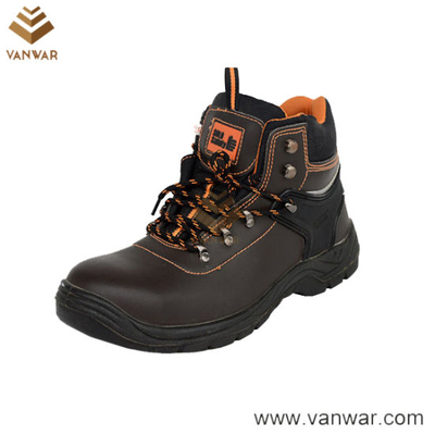 High Quality Military Working Safety Boots with Slip-Resistance Outsole (WWB051)