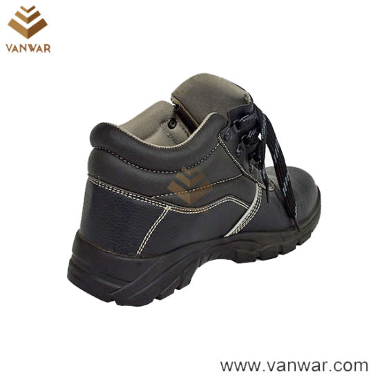 Abrasion Resistant Military Working Safety Boots with Steel Plate (WWB047)