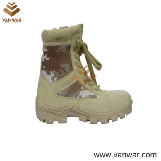Anti-Slip Military Desert Boots with Comfortable Mesh Lining (WDB038)