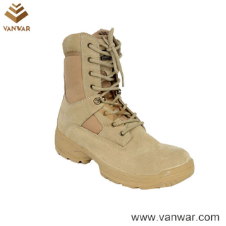Tan Desert Suede Military Desert Boots (WDB047)