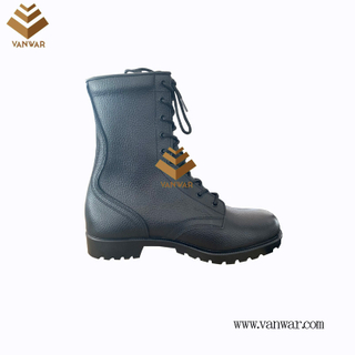 Combat Military Leather Boots of Black with High Quality (WCB073)