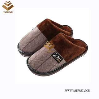 Customize Indoor Cotton lovely design Slippers with High Quality (wis068)