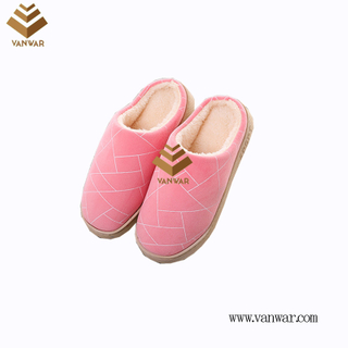Customize Indoor Cotton lovely design Slippers with High Quality (wis002)