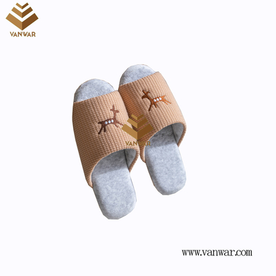 Customize Indoor Cotton winter home Slippers with High Quality (wis112)