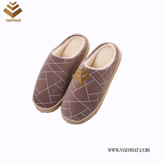 Customize Indoor Cotton lovely design Slippers with High Quality (wis003)