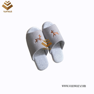 Customize Indoor Cotton winter home Slippers with High Quality (wis113)