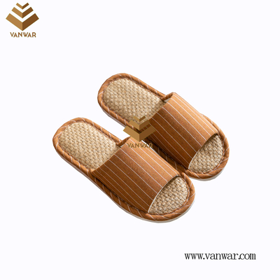 Customize Indoor Cotton winter home Slippers with High Quality (wis086)
