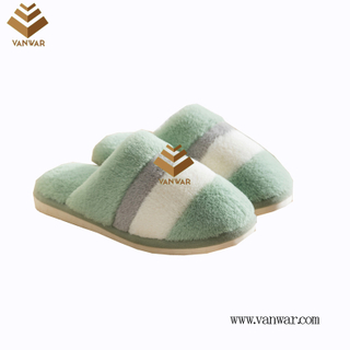 Customize Indoor Cotton lovely design Slippers with High Quality (wis038)
