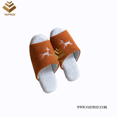 Customize Indoor Cotton winter home Slippers with High Quality (wis114)