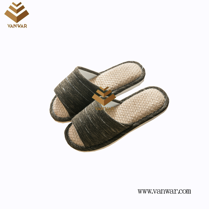 Customize Indoor Cotton winter home Slippers with High Quality (wis105)