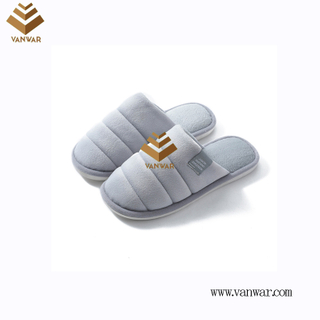 Customize Indoor Cotton lovely design Slippers with High Quality (wis061)